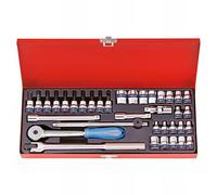 KING TONY 3534MR01-Chiave a Bussola, 3/8 ", Confezione da 34