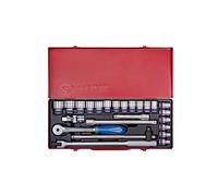 KING TONY 4026MR04-Chiave a Bussola con cricchetto a 72 Denti, per 475510 g, 1/2 ", Set da 24