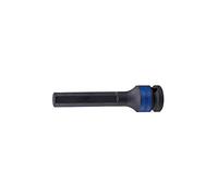 king tony 406506 Chiave a Bussola a percussione a Testa Esagonale Lunga, 6 mm, 1/2"