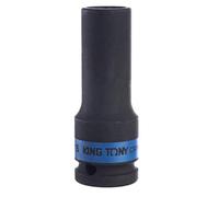 KING TONY 443015 m 12 Point Drive Deep Impact, 15 mm x 1/2", Colore: Nero