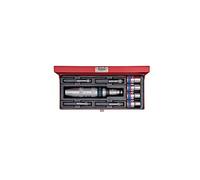 KING TONY 4505MR - Set di 10 cacciaviti a percussione e Kit di Accessori