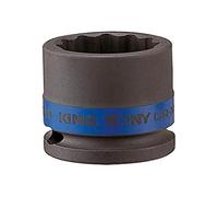 king tony 453019M 12 Point Impact Socket, 19 mm, 1/2-inch