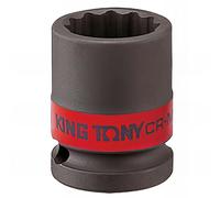 KING TONY 453034S tappo a percussione 1/2 Bi-Hexagonal 1-1/16, per professionisti e fai da te, ideale per lavori di precisione e montaggio, design accuratamente selezionato