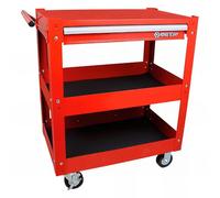 KING TONY 874411B-Carrello con 3 Ripiani e 1 cassetto