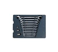 KING TONY 910215MR Speed-Chiave Reversibile per Carrello portautensili, Confezione da 15