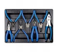 KING TONY 940207GP01 - Pinze per Utensili Europee, Set da 6