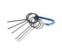 KING TONY 9AT3-B01 - Set di 20 perni di bloccaggio per tendicinghia universali