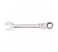KING TONY BLI373009M - Chiave combinata con cricchetto cabeza articulada, 9 mm, per professionisti e fai da te, per lavori di precisione e montaggio, 9 mm