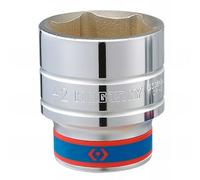 KING TONY BLI633524M Blister Vaso da 3/4" Hexagonal da 24 mm, per professionisti e fai da te, per lavori di precisione e montaggio da 24 mm