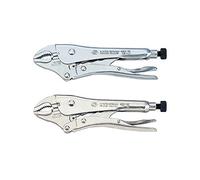 King Tony Locking Pliers With Curved Jaw 10 (254M"