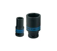 KING TONY Vaso de Impacto Largo pared fina 1/2" 10mm per Chi Cerca qualità e praticità, per Uso Pratico e Risultati affidabili, 10mm