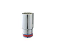 KING TONY Vaso largo 1/2" Bi-Hexagonal L:77mm 5/8" per chi cerca qualità e praticità, per uso pratico e risultati affidabili, 77mm