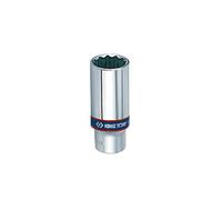 king tony Vaso Largo 3/8" Bi-Hexagonal 24mm L63mm