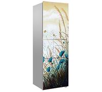 KingbeefLIU Magnete del Frigorifero Fashion Flower Autoadesivo Frigorifero Porta del Frigorifero Cover Sticker Decal Decor 180 cm x 60 cm