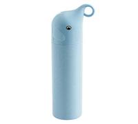 KingbeefLIU Porta Dentifricio Porta Spazzolino da Viaggio Portatile Scatola Portaoggetti per Organizer Blu