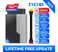 KINGBOLEN EDIAG ELITE Scanner OBD2 con Aggiornamenti Gratuiti a Vita, Strumento Diagnostico per Auto Multisistema, 15 Funzioni di Reset, Protocollo CANFD Bidirezionale