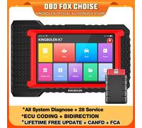 KINGBOLEN K7 OBD2 Scanner Codifica ECU Test attivo 28 Reset AF Reset TUTTI gli strumenti diagnostici del sistema CANFD FCA Aggiornamento gratuito a vita