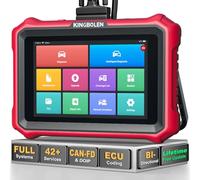 KINGBOLEN K8 Elite Diagnosi Auto in Italiano, Bidirezionale OBD2 Auto Diagnostica, Codifica ECU online, Diagnostica avanzata del sistema, 42+ Reset, FCA SGW, CANFD&DOIP, Aggiornamento Gratuito a Vita
