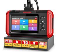 KINGBOLEN S600 OBD2 Lettore di codice con 4 sistemi + 10 Servizi di riavvio con Sistema Motore ABS SRS ETS Oil Iniezione Reset BLEED TPMS EPB SAS DPF BMS AFS Aggiornamento a Vita