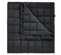 KingCamp 203×213cm Coperta da Campeggio Ultraleggera da Viaggio Multifunzionale con Bottone a Pressione, Blanket Emergenza per Escursioni, Casa, Picnic, Campeggio, Viaggi