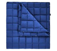 KingCamp 203×213cm Coperta da Campeggio Ultraleggera da Viaggio Multifunzionale con Bottone a Pressione, Blanket Emergenza per Escursioni, Casa, Picnic, Campeggio, Viaggi