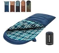 KingCamp, 90 x 35 cm, grande e alto, cerniera insieme famiglia 4 stagioni, leggero, resistente all'acqua per campeggio, escursionismo, zaino in spalla Unisex, MARINA DESTRA 90x35, 90" × 35"