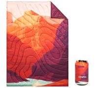 KingCamp Coperta da Campeggio Ultraleggera e Impermeabile,200 x 145 cm,Indossabili,Coperta Termica da Viaggio Ripiegabile per Picnic all'aperto,Spiaggia,Escursionismo,Auto,Interni,Orange