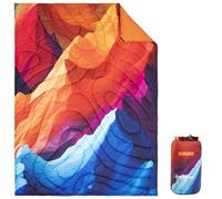 KingCamp Coperta da Campeggio Ultraleggera e Impermeabile,200 x 145 cm,Indossabili,Coperta Termica da Viaggio Ripiegabile per Picnic all'aperto,Spiaggia,Escursionismo,Auto,Interni,Colori Dipinti