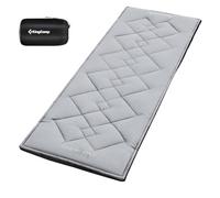 KingCamp Cot Mattress, Portable Lightweight Camping Sleeping Mat Soft Comfortable Non-Slip Cot Pad for Camp Cot, RV Bunk & Twin Beds (75""x 25""x2"", Gray)
