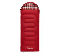 KingCamp Deckenschlafsack, Camp Unisex Adulto, 400 G RedL, L