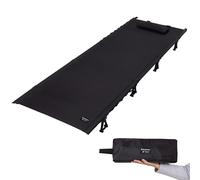 KingCamp Letto Pieghevole Ultralight 2,45 kg - Letto da Campeggio Compatto e Ripiegabile in 36x13cm Facile da Trasportare Portata Massima 136kg per Campeggio Outdoor Viaggi Spiaggia Giardino Casa