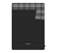 KingCamp Sacco a Pelo Matrimoniale,100% Flanella di Cotone,Sacco a Pelo per 2 Persone,3 in 1 più Coperta,4 Stagioni,2 Cuscini,per Bambini e Famiglia,Adulti,Campeggio,Viaggi e Interni