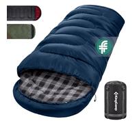 KingCamp Sacco a pelo unisex per adulti Camp, 300 G NavyL, L