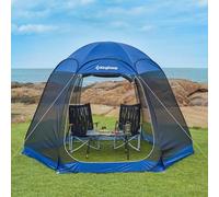 KingCamp Tenda a baldacchino a rete per 4-6 persone, struttura stabile e protezione UV, 3,5 x 2,8 m, colore: blu