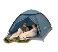 KingCamp Tenda da Campeggio 2-3 Persone,Spazioso,Impermeabile 3000mm | Montaggio Rapido in 5-10 Minuti, Leggera e Stabile, Tenda Antivento per Festival, Campeggio nel Weekend e Viaggi