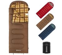 KingCamp Unisex Adult Sleeping Bag Camp, 400G CoffeeL, L