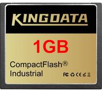 KINGDATA compactFlash industriale 1GB Scheda di memoria cf card FAT16 Tipo I per apparecchiature industriali e fotocamere digitali Vecchie