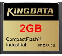 KINGDATA compactFlash industriale 2GB Scheda di memoria cf card FAT16 Tipo I per apparecchiature industriali e fotocamere digitali Vecchie