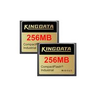 KINGDATA Scheda di memoria compatta Flash industriale 2 pack 256 MB FAT16 Tipo I per apparecchiature industriali e fotocamere digitali Vecchie