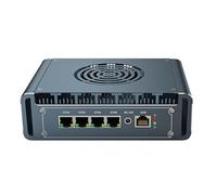 KINGDEL Firewall Micro Appliance, i5-1235U/1245U 4 core 12MB Smart Cache 16GB DDR5 RAM 512GB NVMe SSD Mini computer HD/DP compatibile con 8K 4 * 2.5GbE I226-V LAN 4xUSB3.0 slot SIM