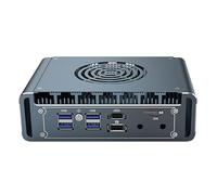 KINGDEL Firewall Micro Appliance, i7-1365U/13620H 4 core 12MB Smart Cache 32GB DDR5 RAM 1TB NVMe SSD Mini computer HD/DP compatibile con 8K 4x2.5GbE I226-V slot LAN SIM 4 USB3.0