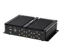 KINGDEL GK7000 Mini PC Core i7 10th Gen. 4 Cores Max 4.9GHz 8MB Cache CPU 16GB DDR4 RAM 256GB SSD 6xCOM/2xLAN/WOL/Restore AC Power Loss/Support HDD Extension