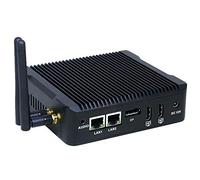 KINGDEL Mini Business Computer PC 8GB RAM 64GB SSD, Celeron N3160 CPU, Quad Cores, 2 MB L2 Cache, Dual Display, Dual LAN