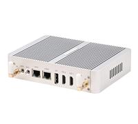 KINGDEL Mini computer desktop senza ventola con CPU N100 di 12a generazione (4C/4T, 3,4 GHz), 8 GB DDR4 RAM+SSD NVMe da 512 GB, 2 HD+DP, 2 x NICs, 4K: 4096 x 2160, WF+BT