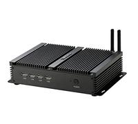KINGDEL Mini Desktop Computer, Nettop con CPU Celeron 1037U Dual Core, 8 GB di RAM, SSD da 256 GB, HD Graphics, 2 * NIC, 4 * USB 3.0, 4 * COM RS232, HD, WiFi