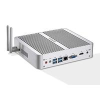 KINGDEL Mini PC industriale, computer mirco desktop, CPU i5 di 12a generazione, 16 GB di RAM DDR4, SSD NVMe da 256 GB, porta HD, LAN, VGA, 4 x USB 3.0, Mini Tower PC con doppio