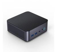 KINGDEL Mini PC Micro Desktop Computer Ryzen 7 8745HS 8 Core, 32GB DDR5 RAM 1TB NVMe SSD, Radeon 780M Graphics, WF 6E+ BT 5.3 2xRJ45 LAN 8K 7680x4320 HD/DP/Type-C W-11 Pro