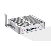 KINGDEL Mini PC, Mini computer desktop potente, CPU i5 8th Gen. 4 core, RAM DDR4 da 16 GB, SSD da 250 GB, 4096x2304, HD, LAN, VGA, 4xUSB 3.0, Wi-Fi