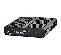 KINGDEL NC860 Mini PC Desktop, Fanless Mini Computer con i7 12th Gen CPU 10C / 12T, 16GB DDR4 RAM, 256GB NVMe SSD, 4K: 4096x2304, HD, DP, Gigabit Ethernet, Wi-Fi 6E + BT 5.2, W-11 Pro
