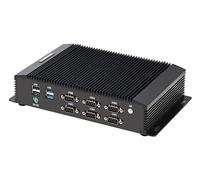KINGDEL PC industriale i5 8a generazione CPU con 8 GB DDR4 RAM 512 GB SSD, 6xCOM, 4xUSB 3.0, 4xUSB 2.0, 2xLAN, GPIO, porta HD, VGA, Wi-Fi, fanless